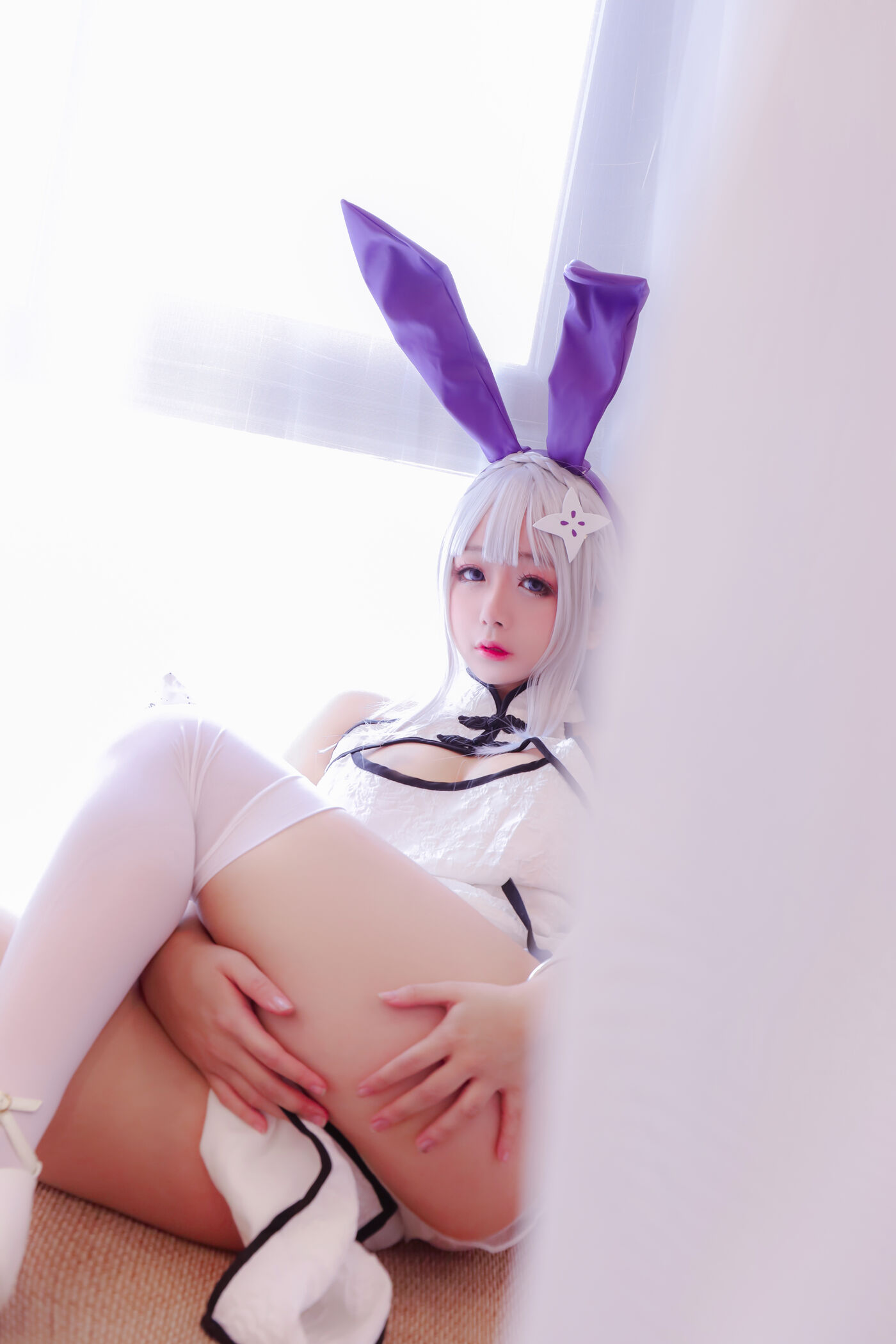 日奈娇 NO.009 白旗袍[52P]插图5